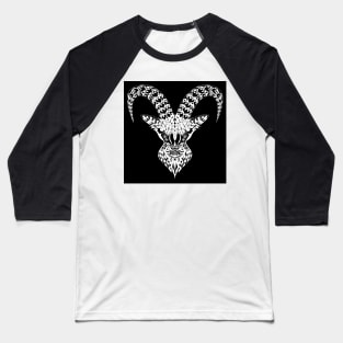 mighty goat in dark pattern ecopop Baseball T-Shirt